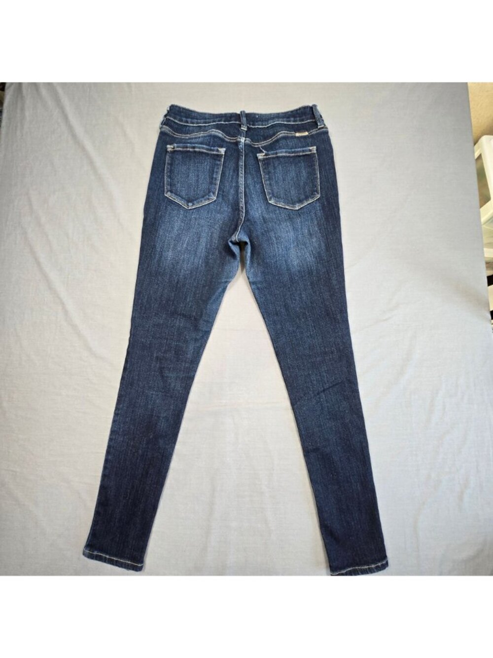 KanCan Curvy Womens Skinny Jeans Size 11/29 Medium Wash Button-Fly Stretch Denim - Picture 5 of 6